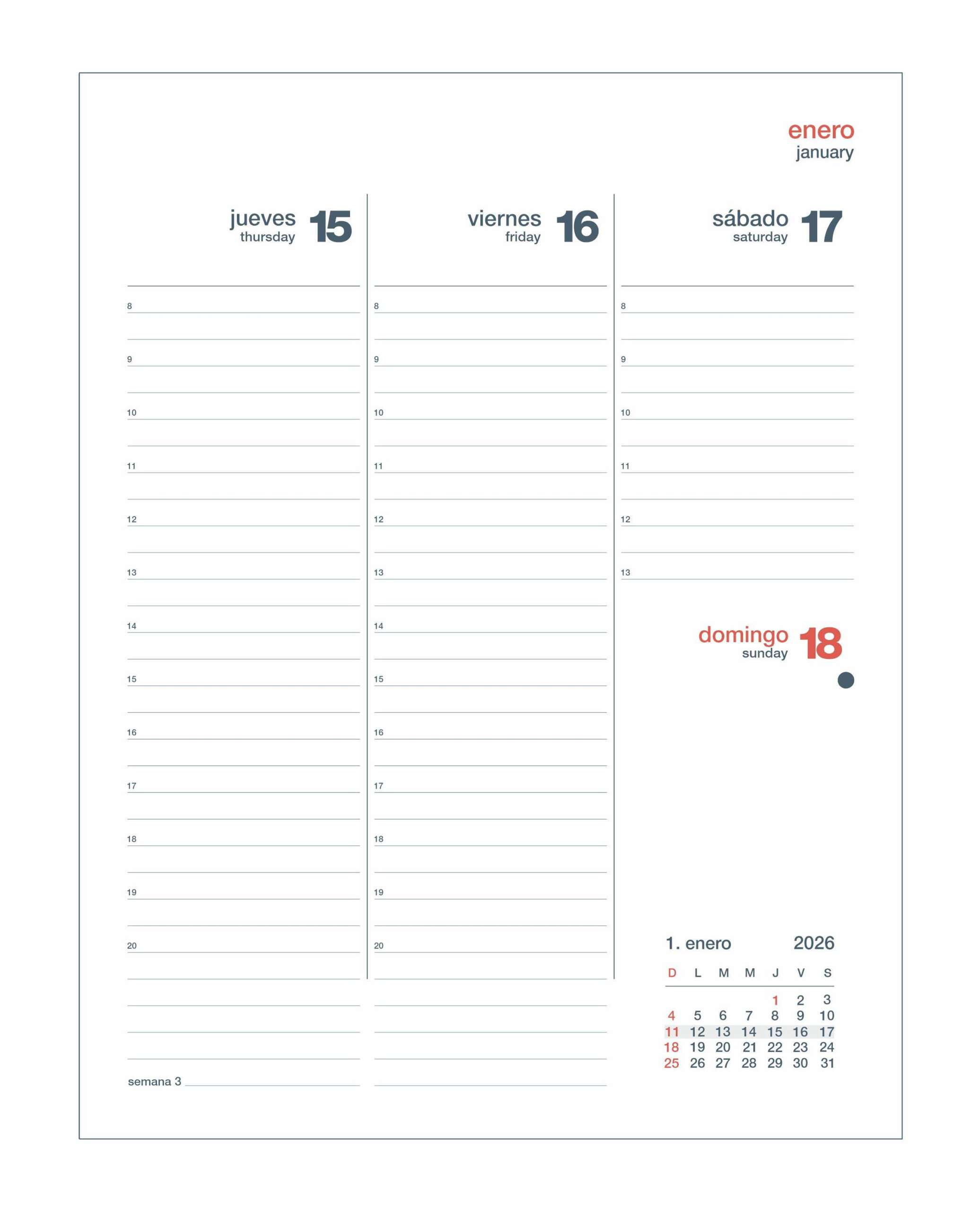Agenda Wind Semanal - Imagen 6
