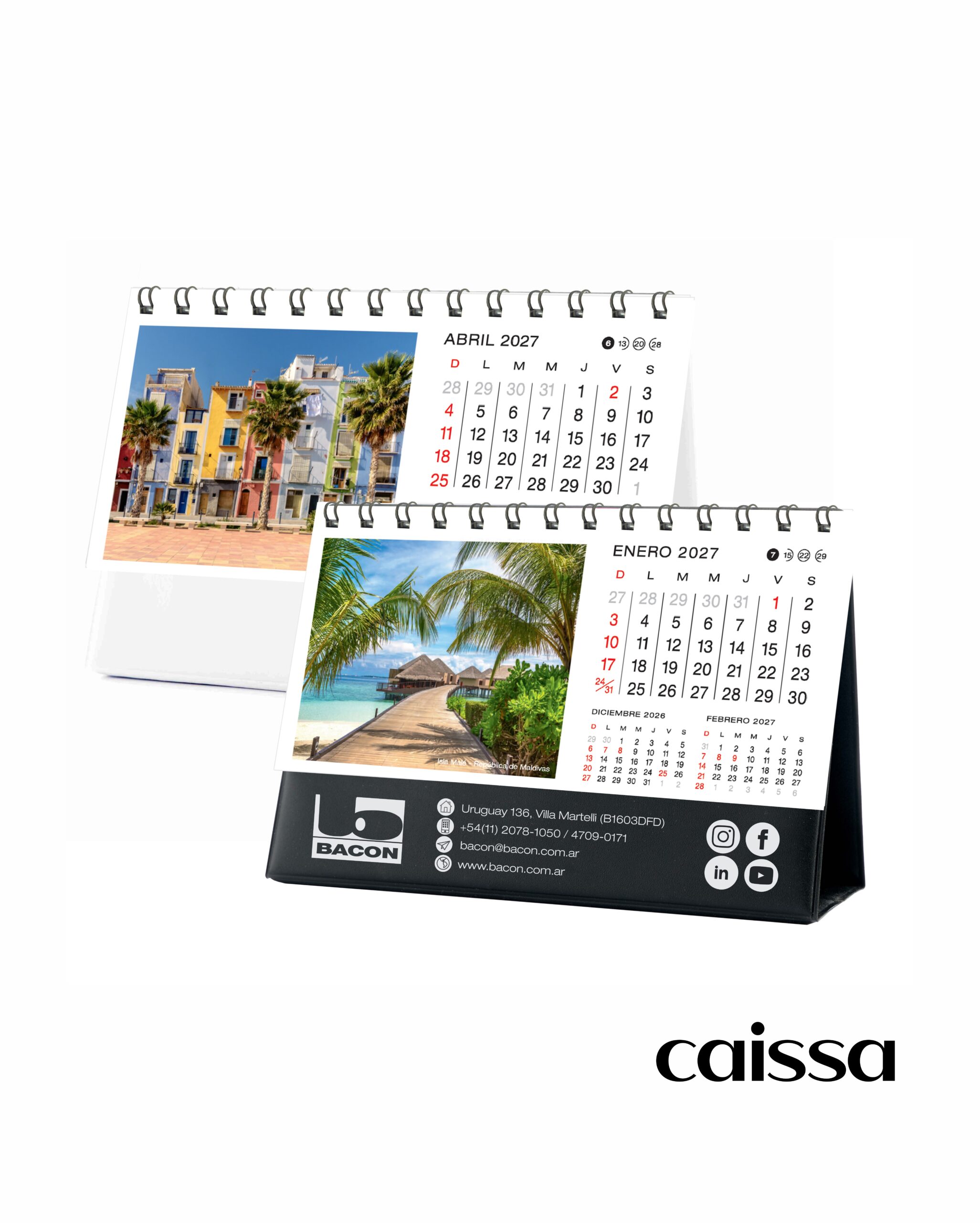 Calendarios 2027 Anillados