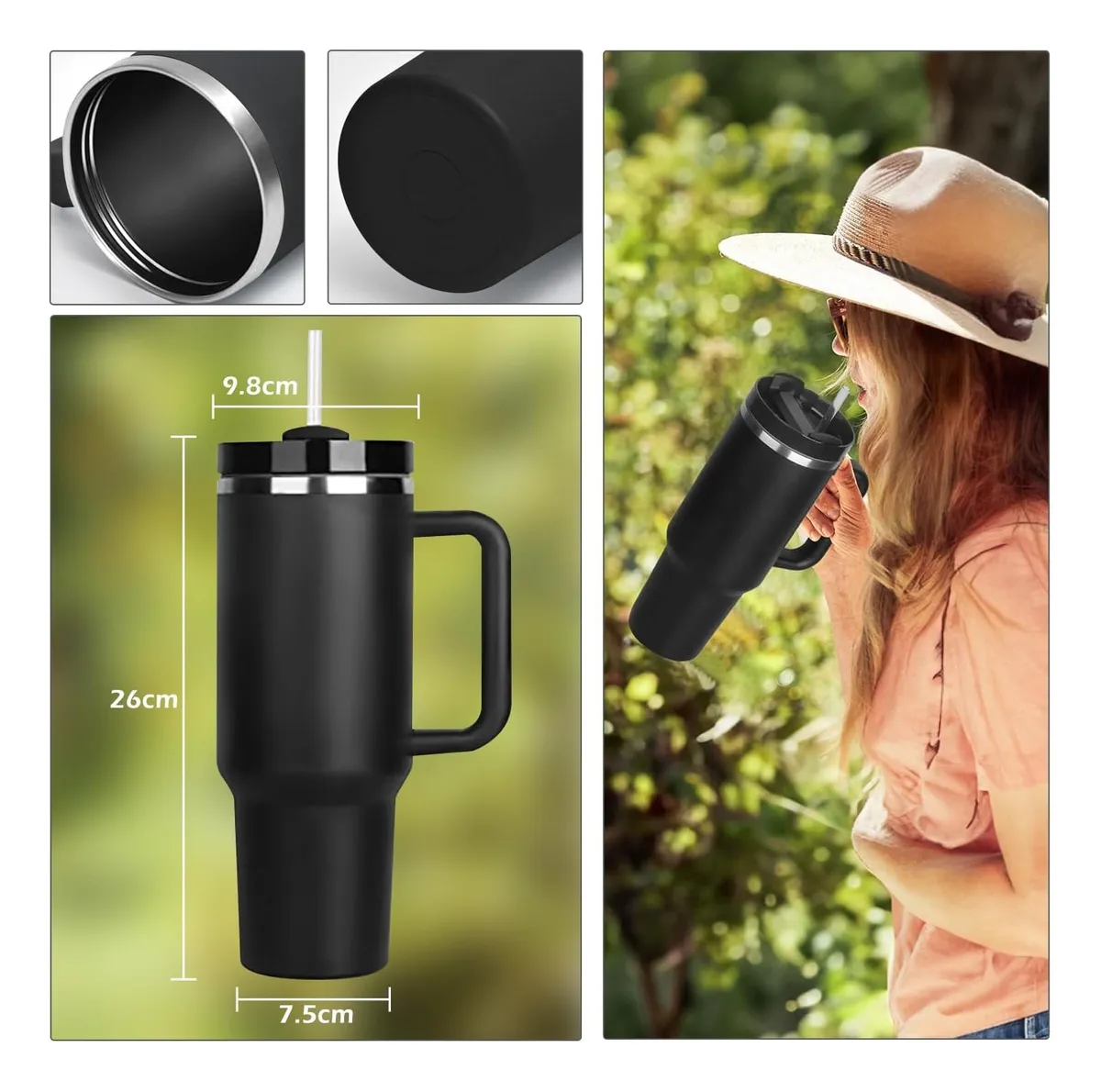 Vaso Tumbler 1.2 L Quencher 2.0 - Imagen 3